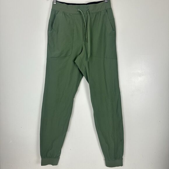 Lululemon ABC Jogger Tall 32" *Warpstreme Green Twill M5A31T Men's Size M - Picture 1 of 10